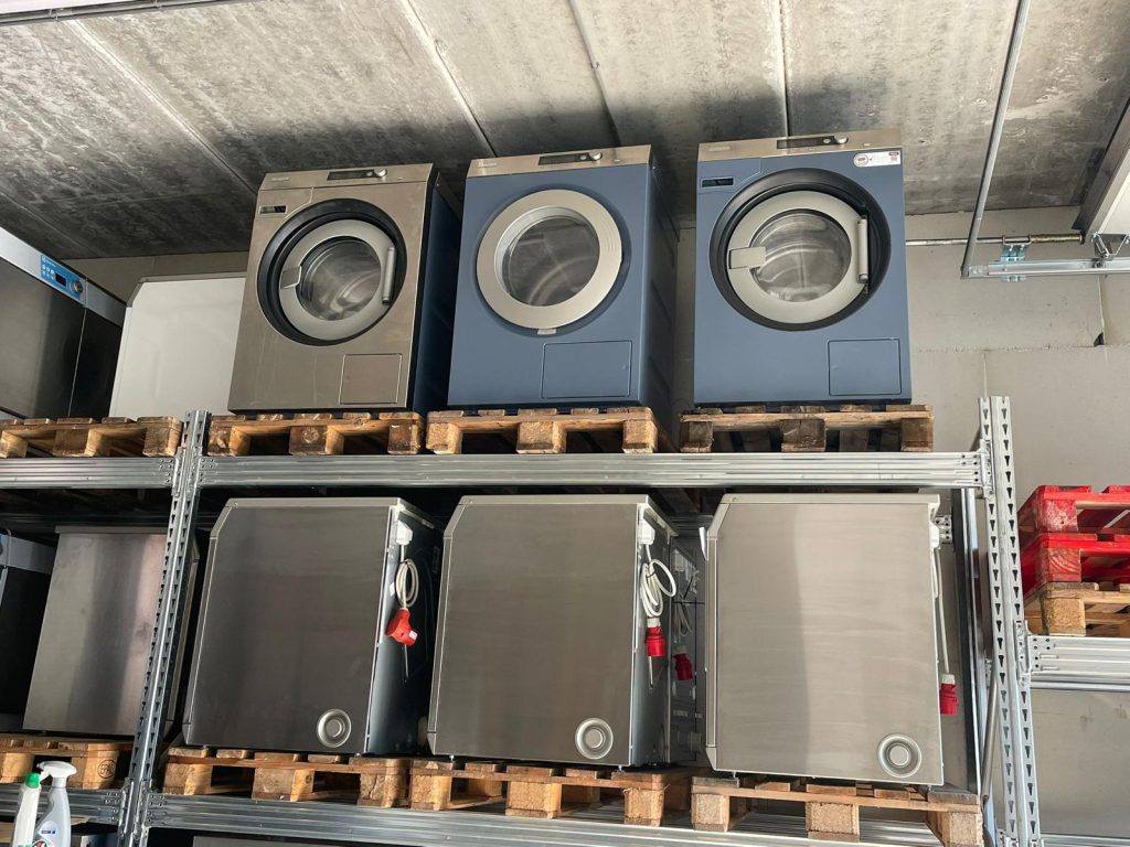 Machine behher home pagina Levering en Installatie